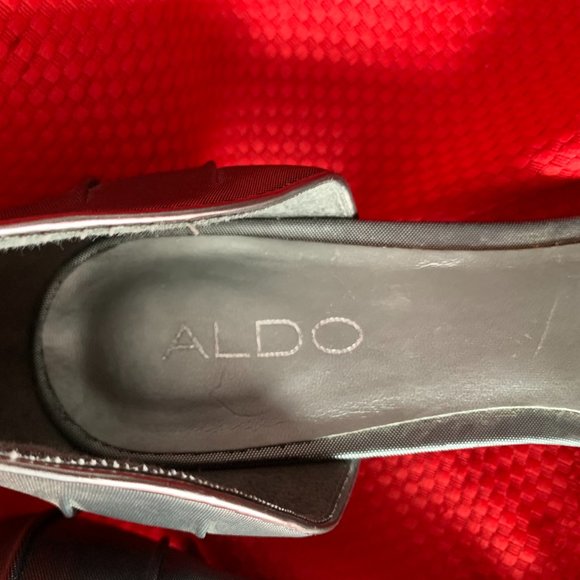 .ALDO kitten heel Women's Peep Toe Slip On - Picture 12 of 13